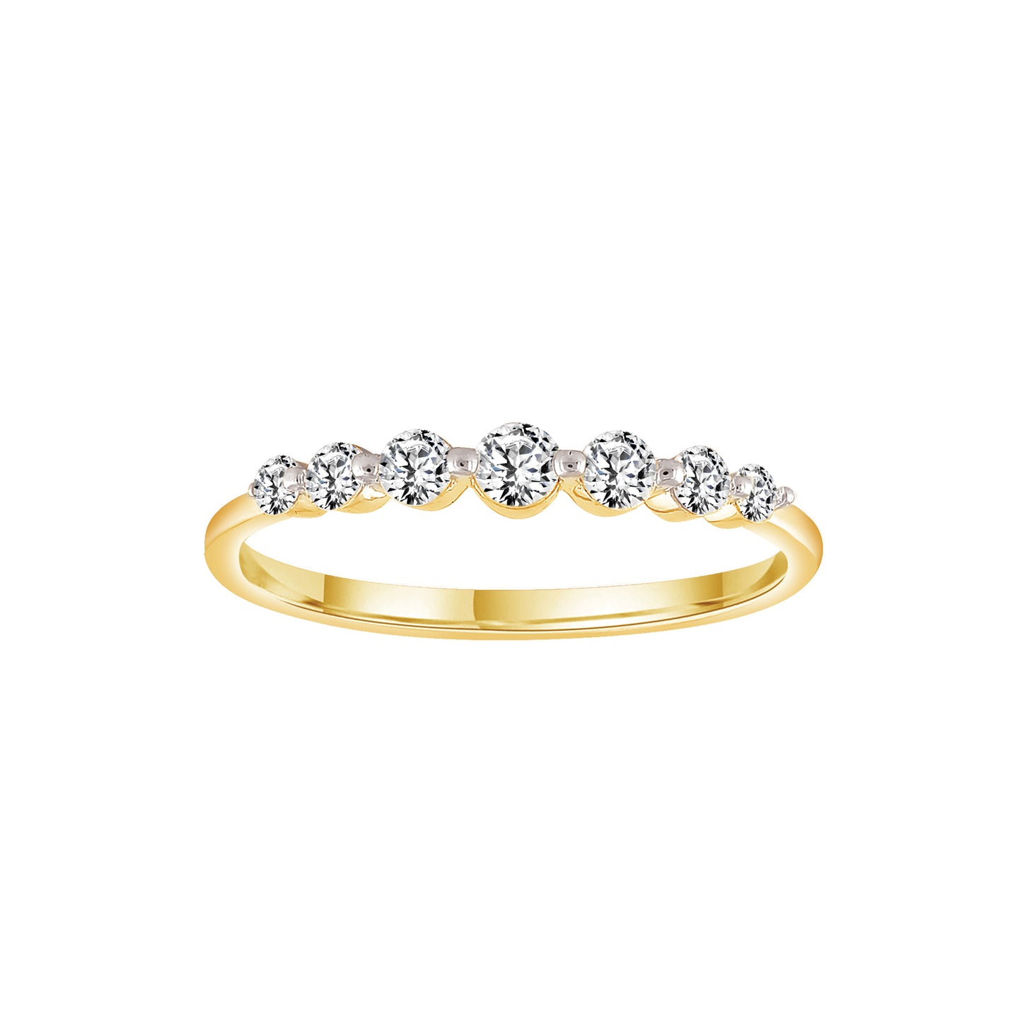 0.25ct Lab Grown Diamond Ring in 9K Yellow Gold