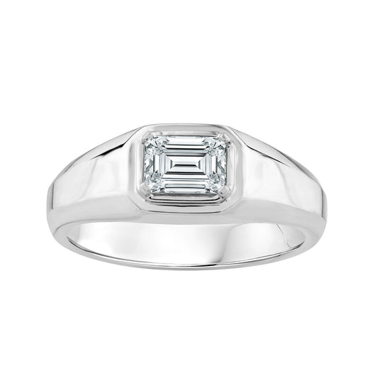 1.00ct Lab Grown Diamond Ring in 18K White Gold