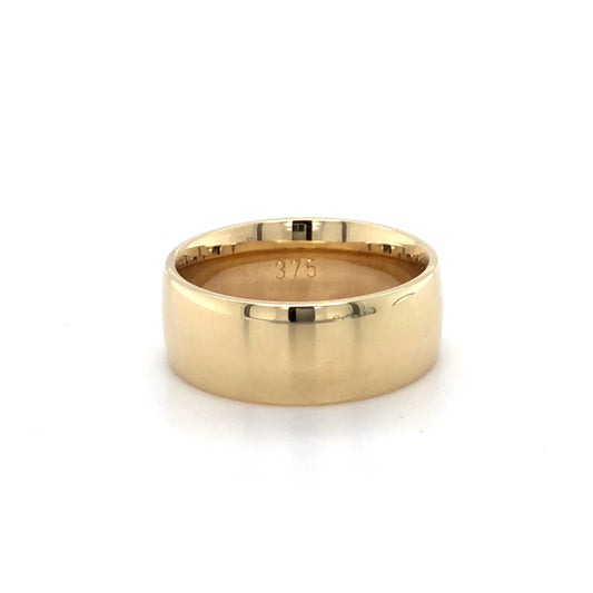 9K YG 7MM PLAIN BAND