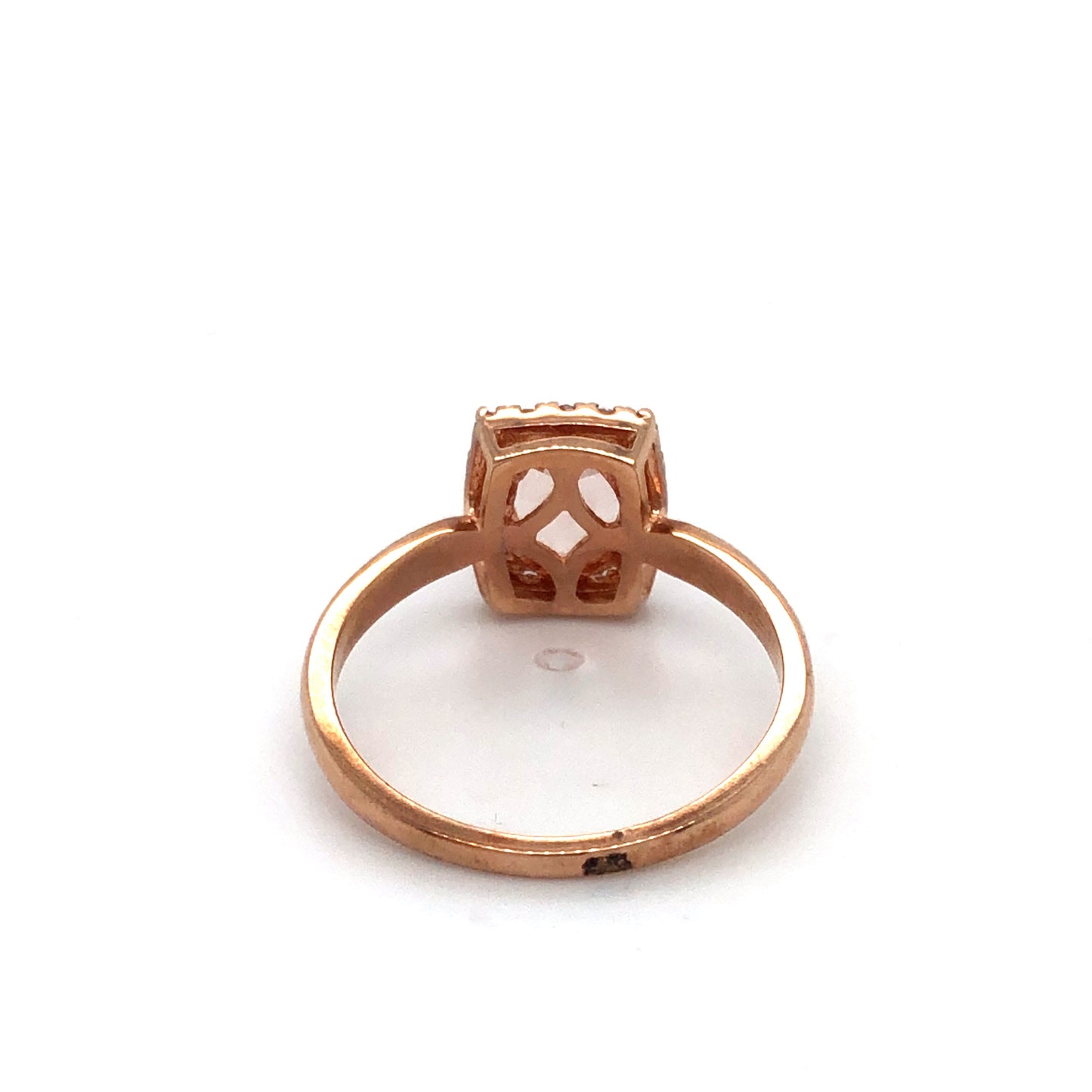 9ct Morg 7x5mm (.75cts) & Dia