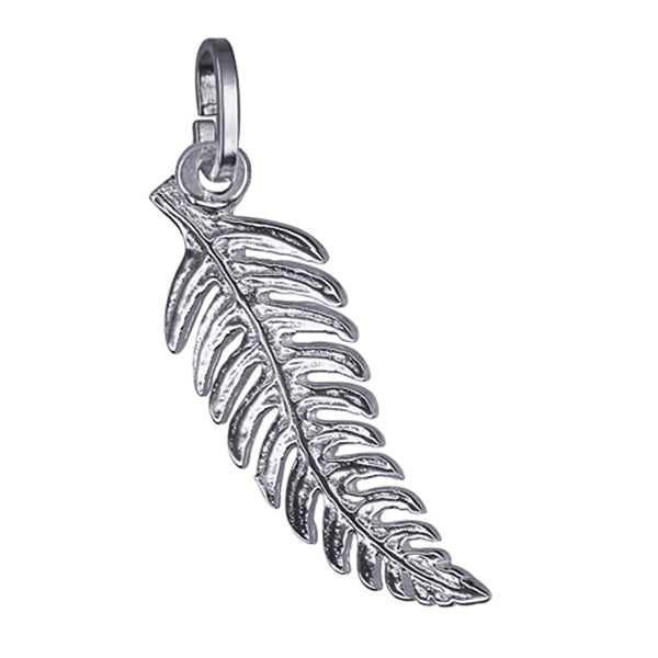 New Zealand Fern Leaf Charm
