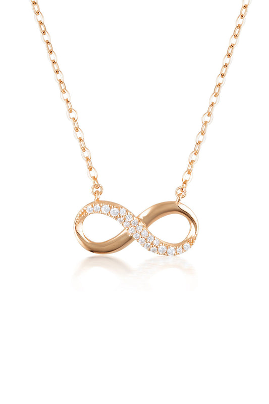 FOREVER INFINITY PENDANT - ROSE GOLD