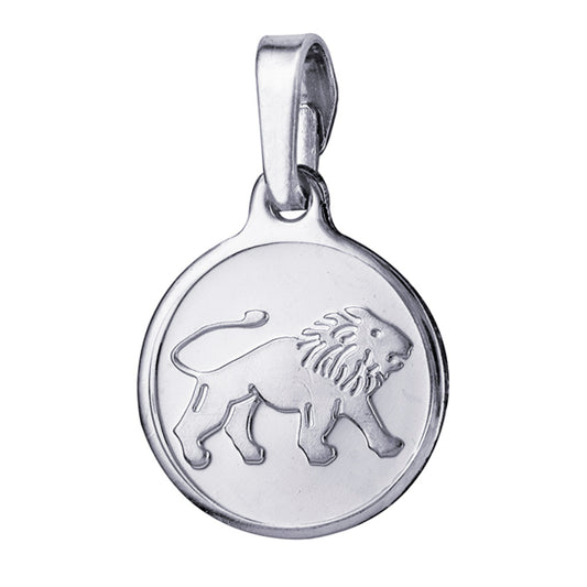 Leo 12mm Round Zodiac