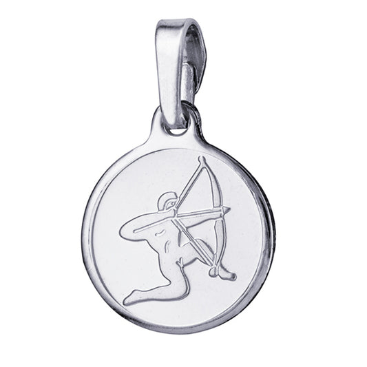 Sagittarius 12mm Round Zodiac