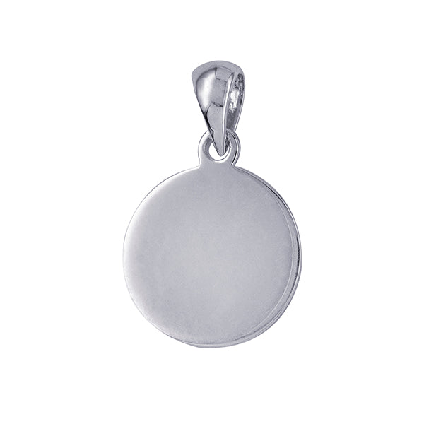 12mm Round Engravable Charm