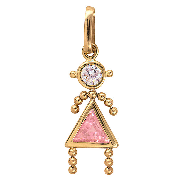 9Y Gem Girl Charm