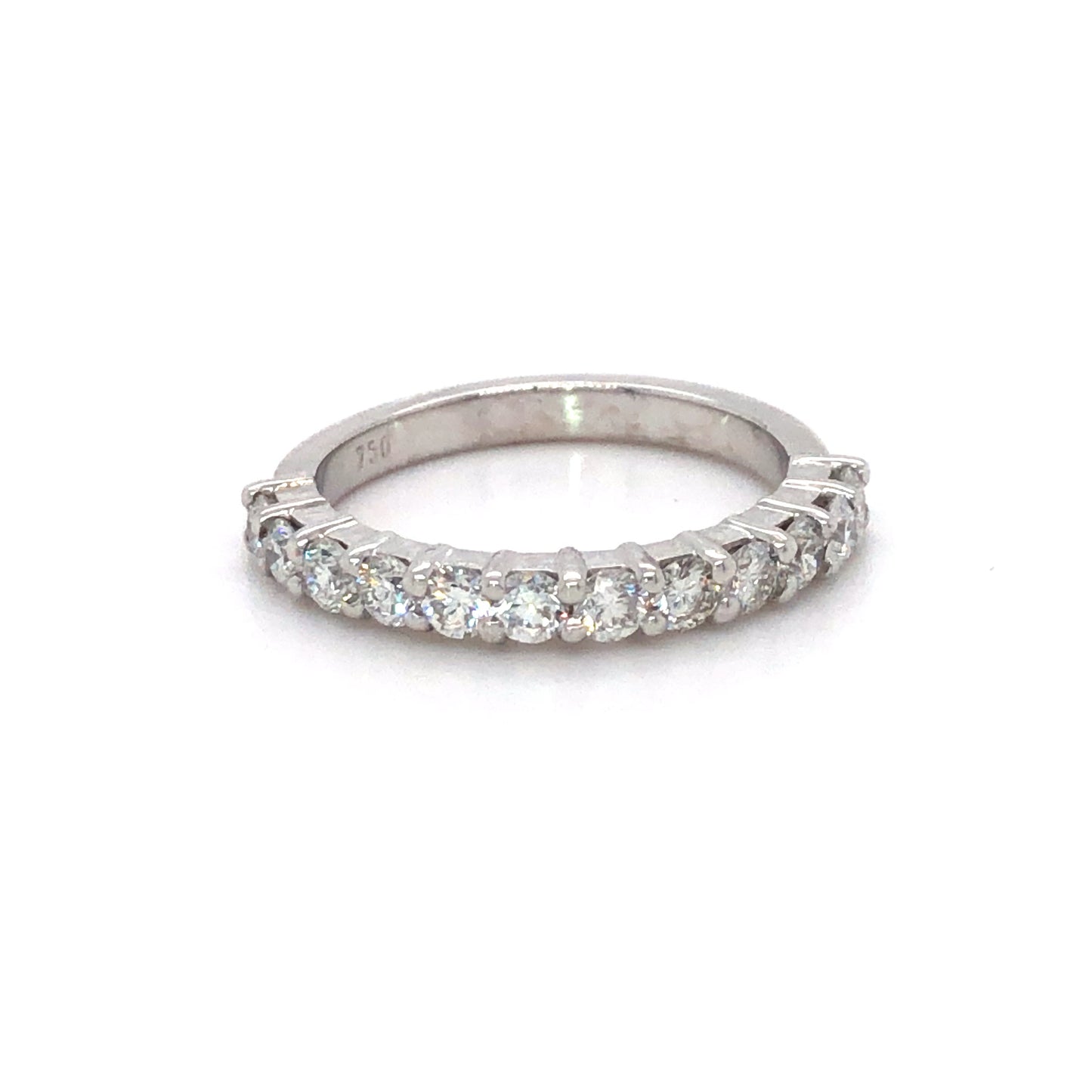 18K WG DIA WEDDING BAND