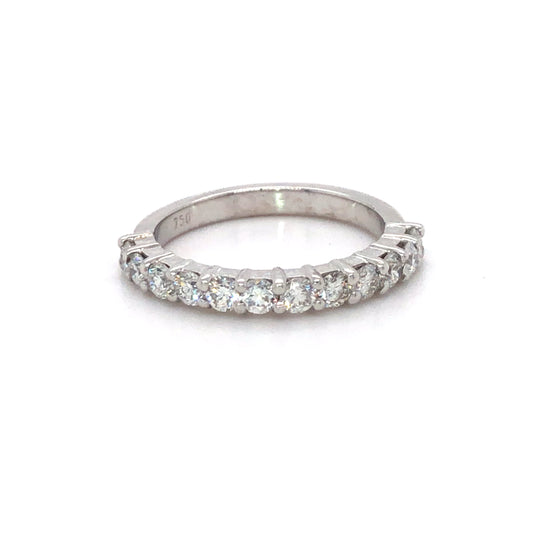 18K WG DIA WEDDING BAND