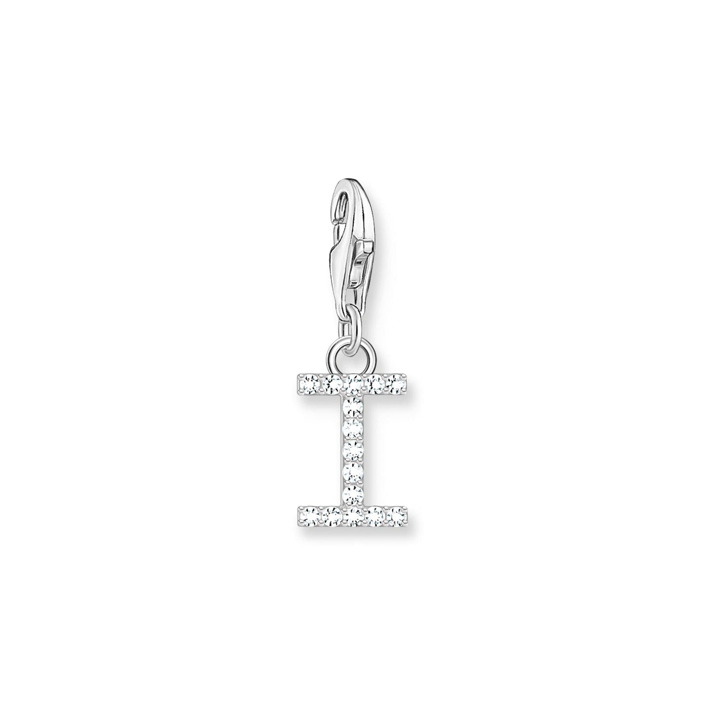 Thomas Sabo Initial Charm Pendant — I, Sterling silver