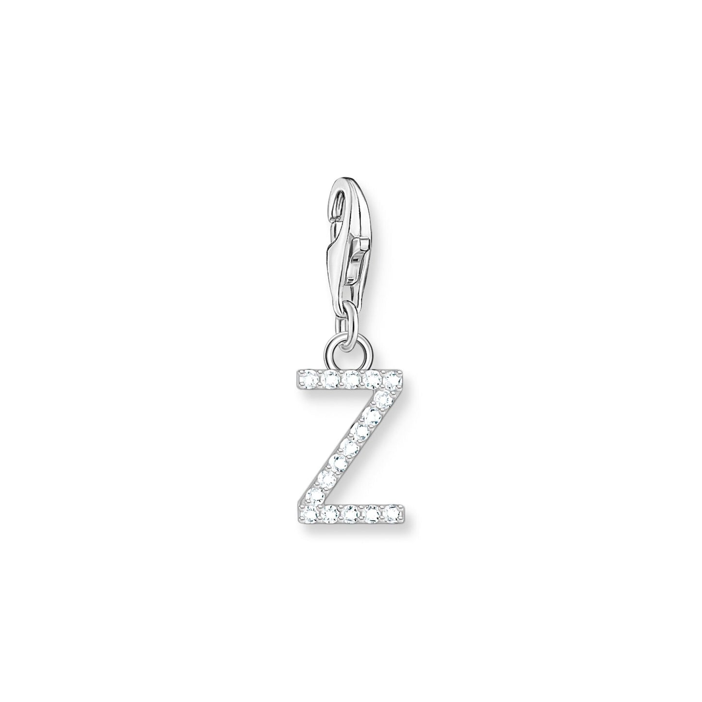 Thomas Sabo Initial Charm Pendant — Z, Sterling silver