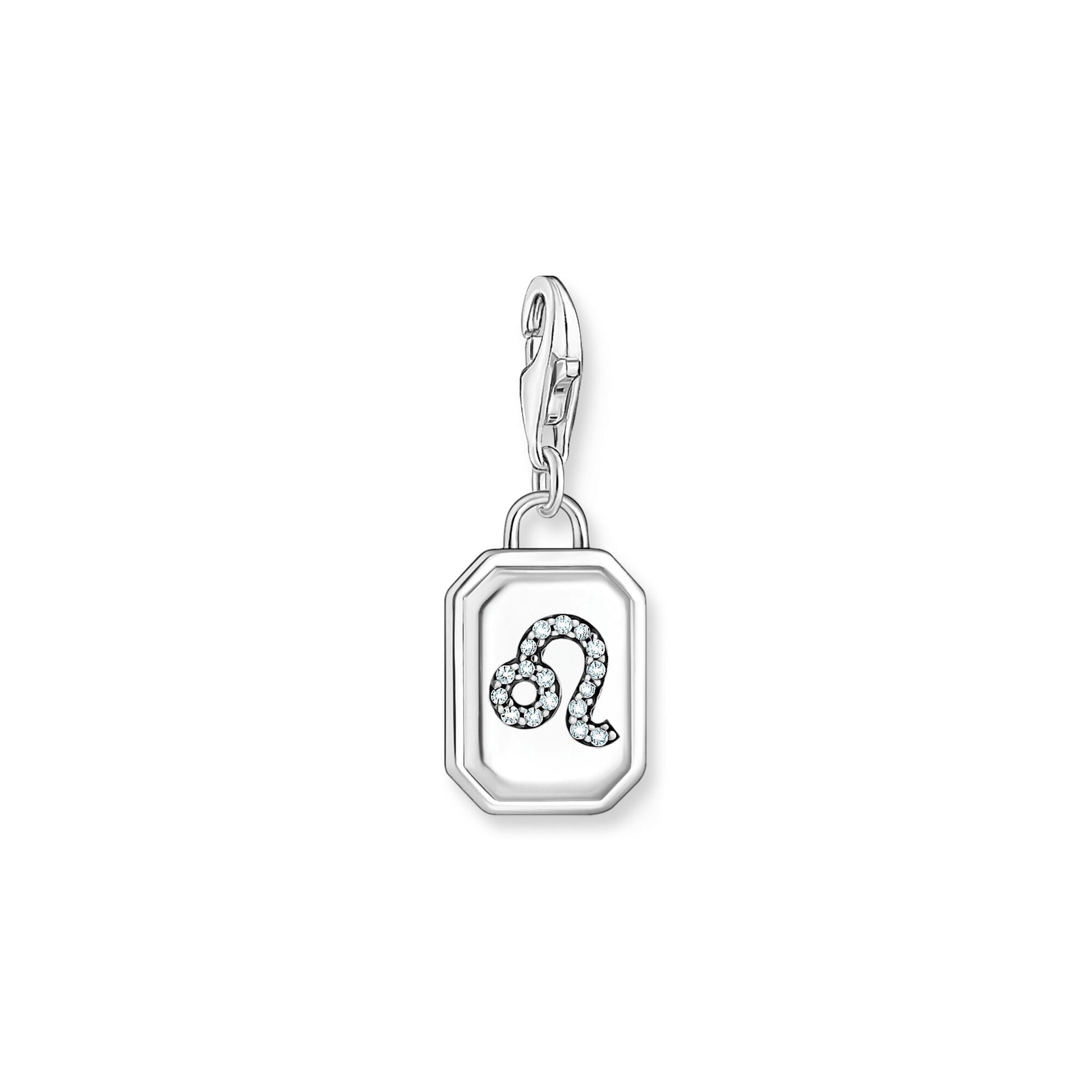 THOMAS SABO Charm Pendant Leo Zodiac Sign Silver