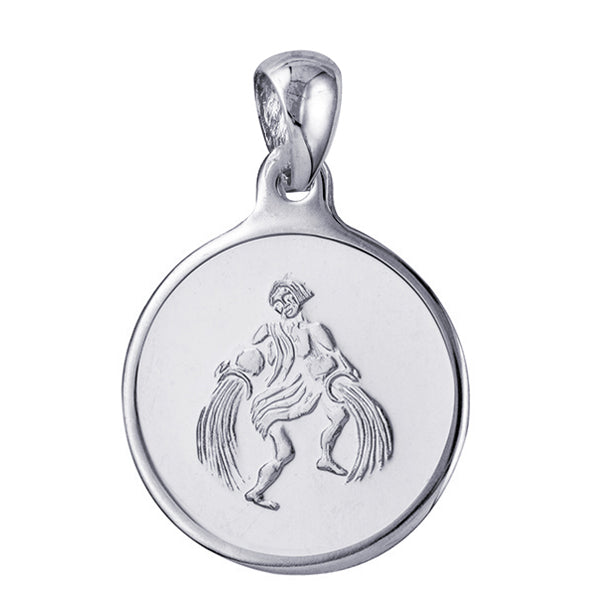 Aquarius Zodiac Charm 16mm