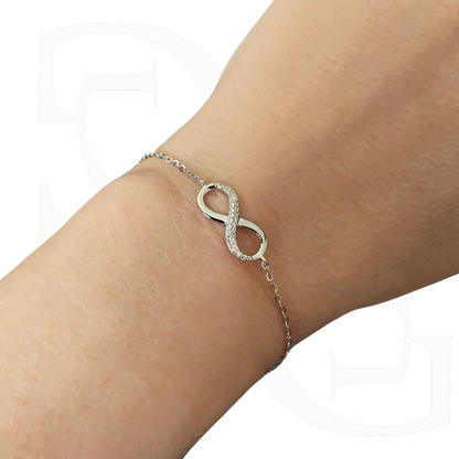 FOREVER INFINTY BRACELET - SILVER