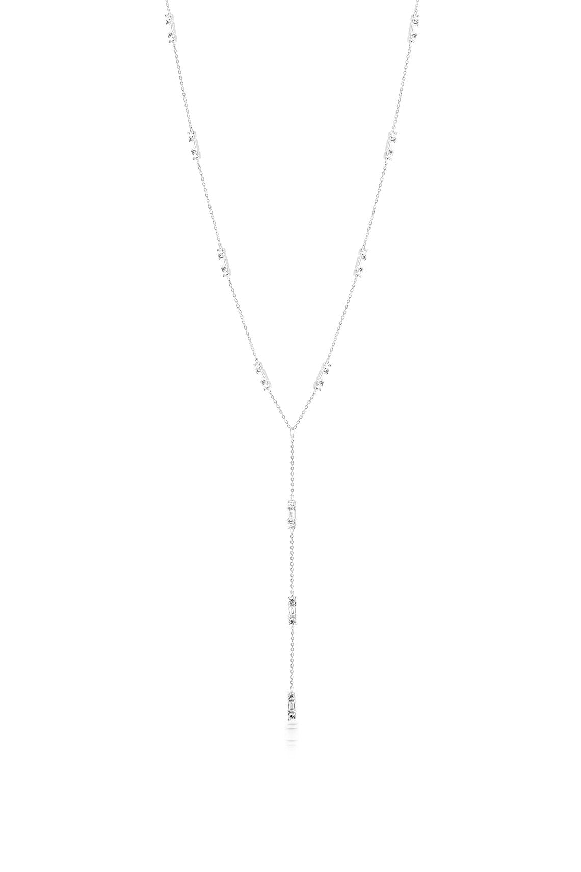 GEORGINI THE LAYERED EDIT TOLU NECKLACE SILVER