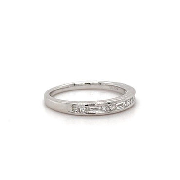18kt WG Princ Bagg Dia Chnl Band 0.31ct
