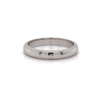 18kt WG 3mm Plain Band