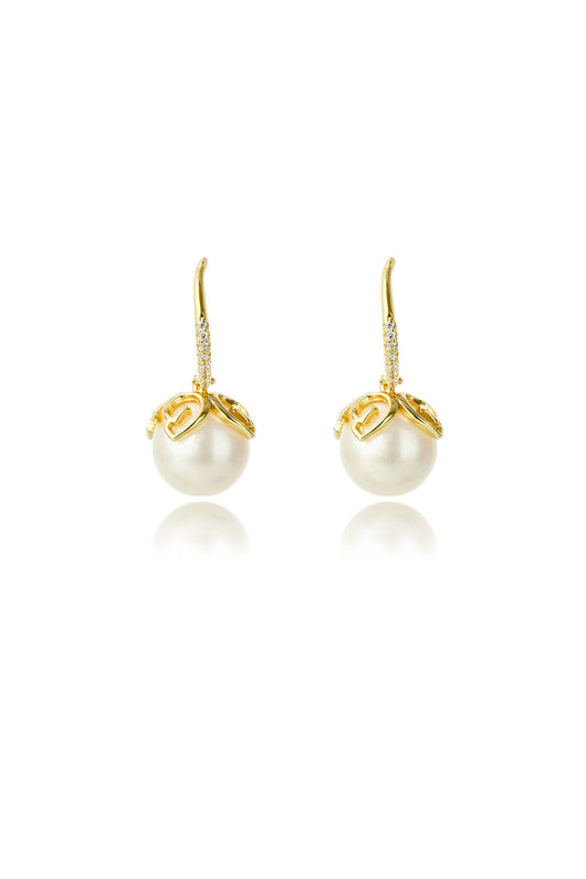 GEORGINI Oceans Palm Cove Freshwater Pearl Earrings