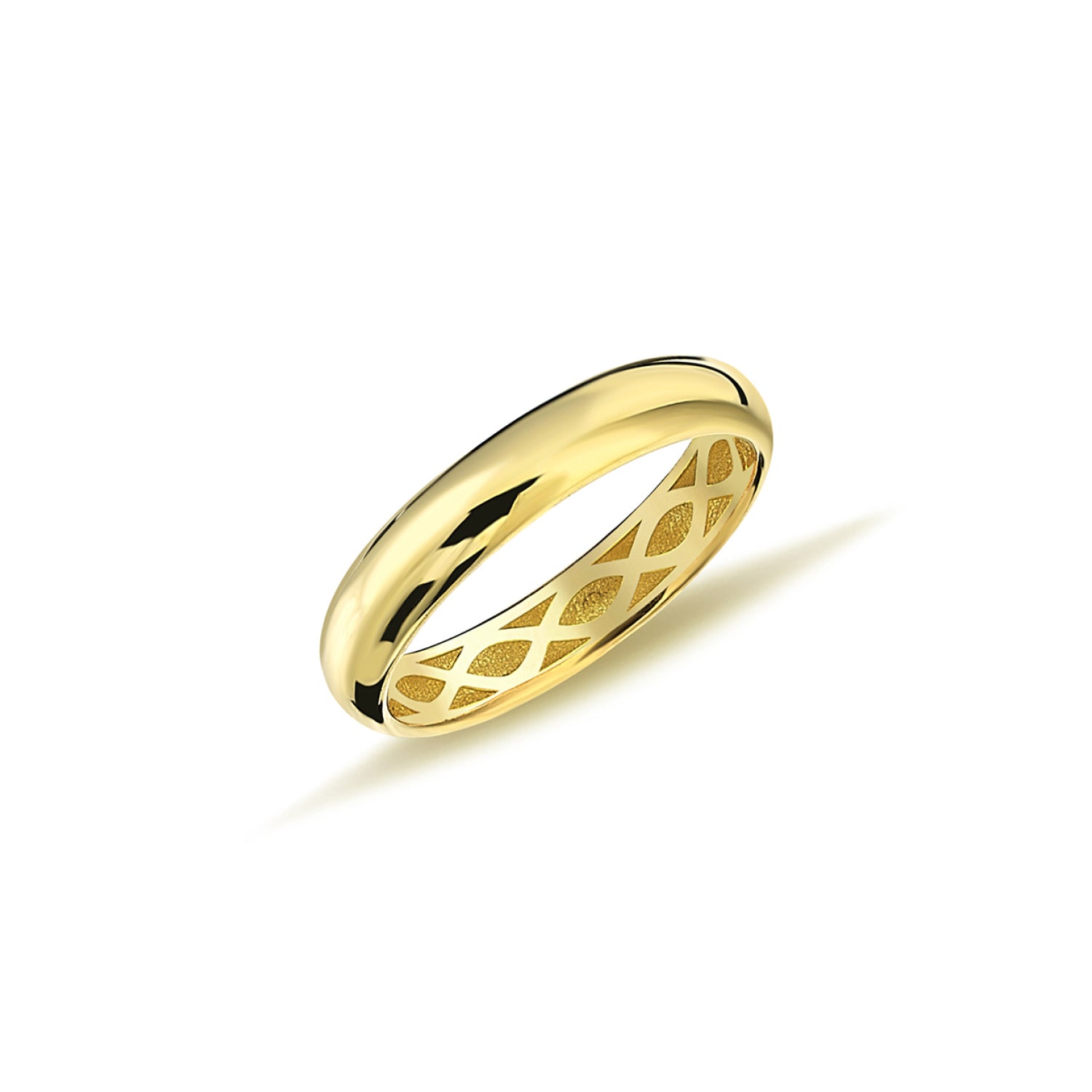 9K Yellow Gold Plain Band