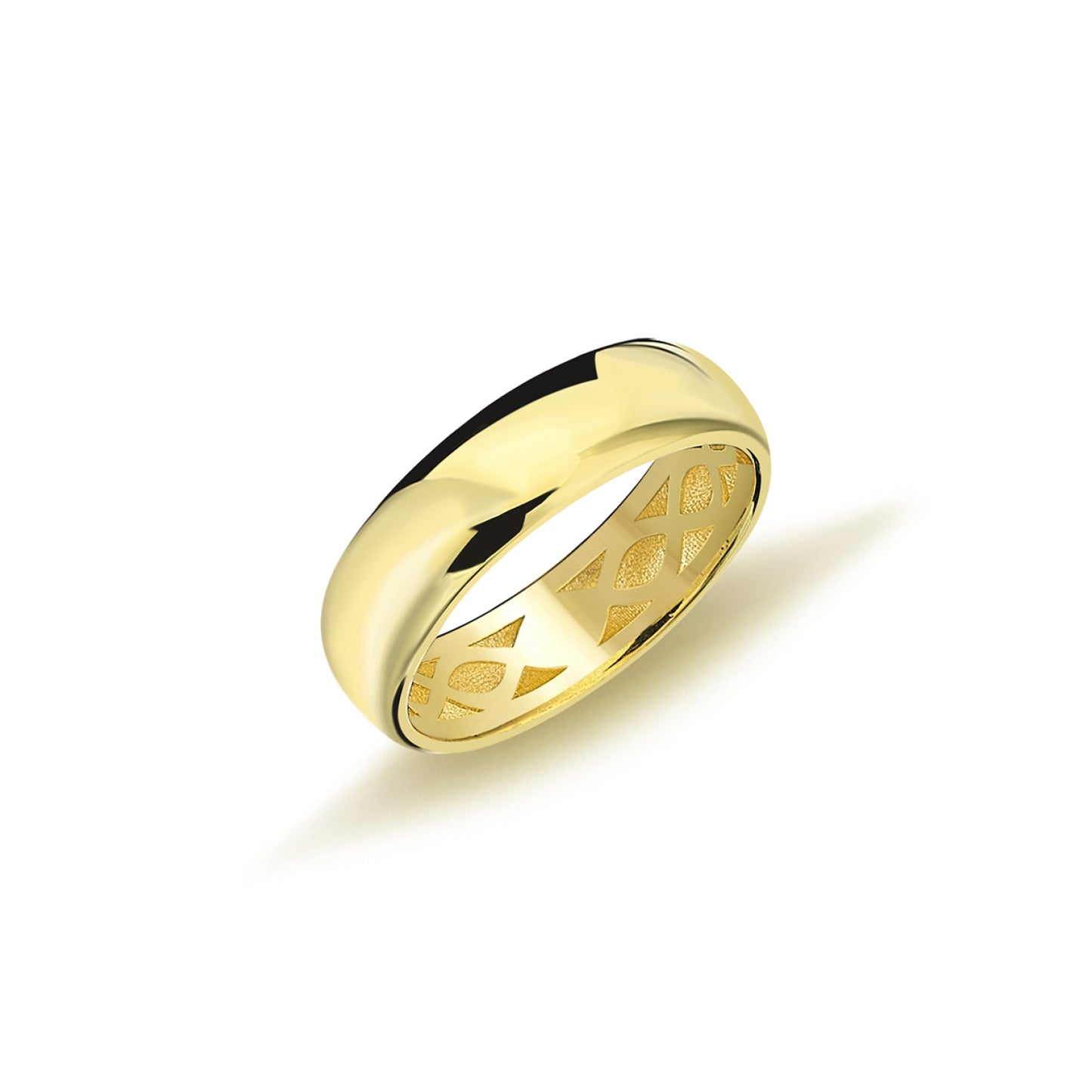 9K Yellow Gold Plain Band