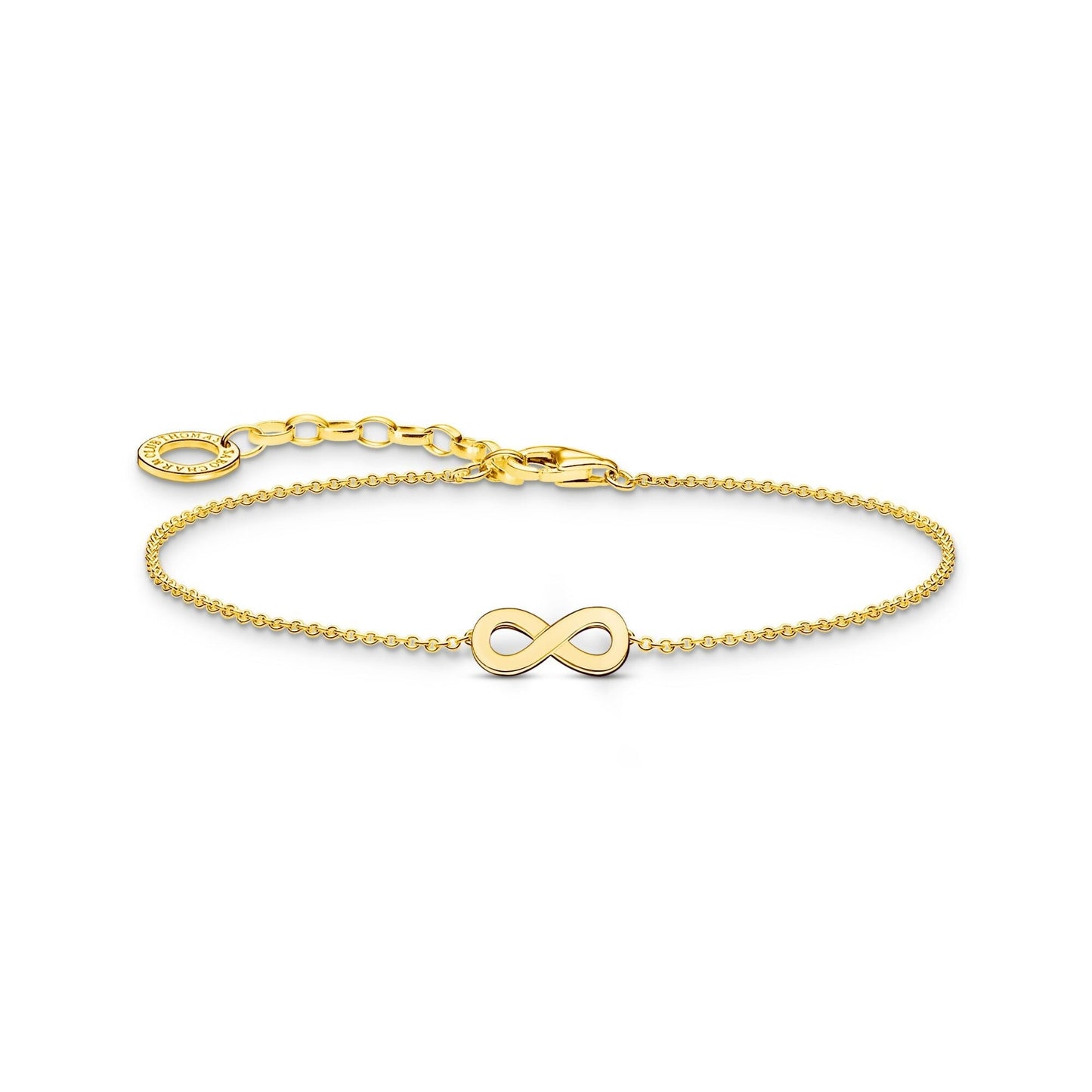THOMAS SABO Bracelet with infinity pendant - gold