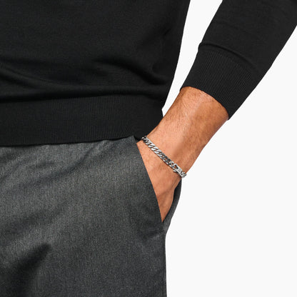 THOMAS SABO Silver armoured bracelet
