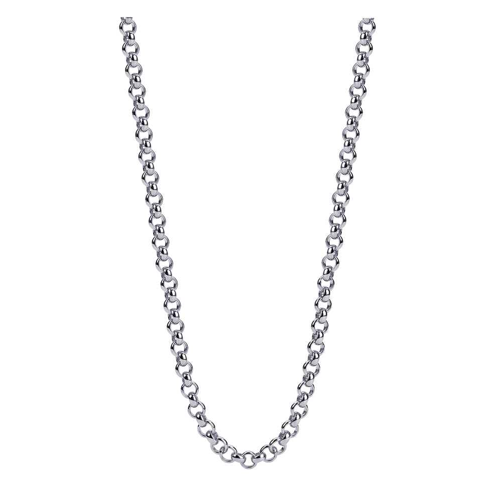 Belcher Chain 2.40mm — White Gold