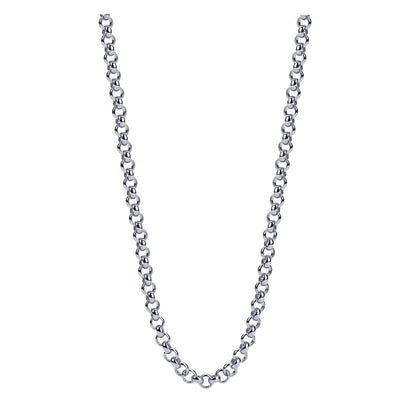 Belcher Chain 2.40mm — White Gold