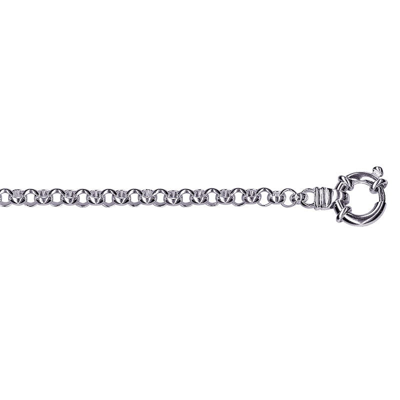 Belcher Euro Bolt Ring Bracelet 4.5mm