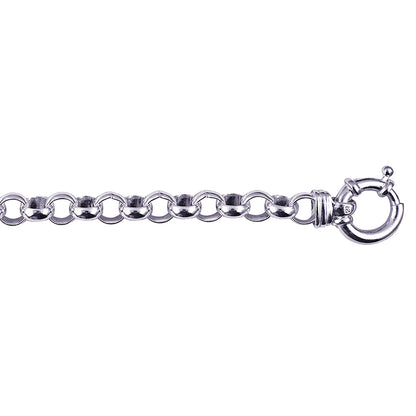 Belcher Euro Bolt Ring Bracelet 6.9mm