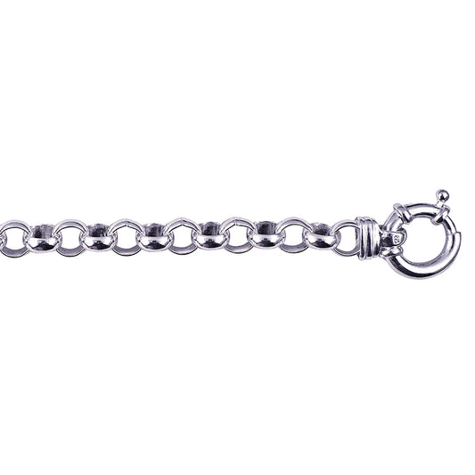 Belcher Euro Bolt Ring Bracelet 6.9mm