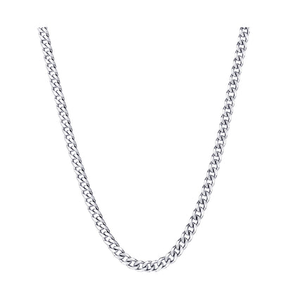 Bevelled Curb Diamond Cut Chain 3.60mm