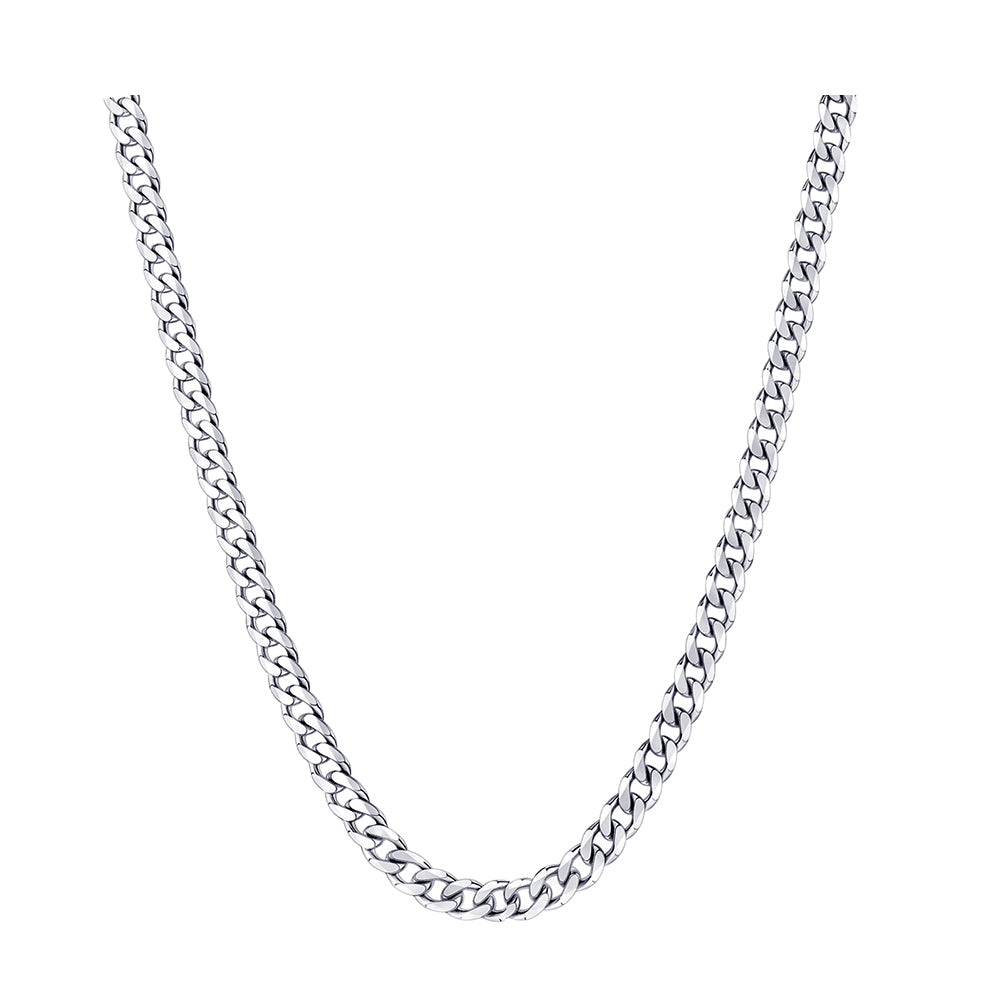 Bevelled Curb Diamond Cut Chain 4.60mm