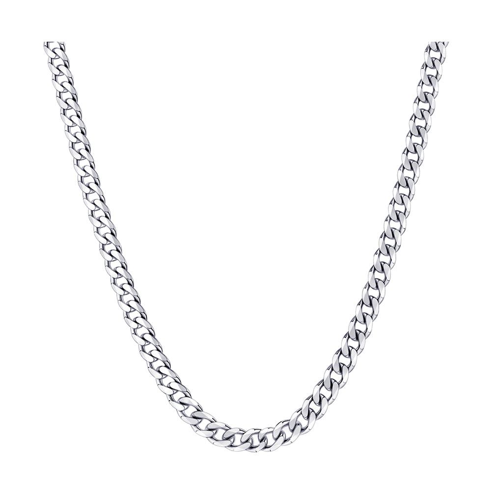 Bevelled Curb Diamond Cut Chain 5.40mm