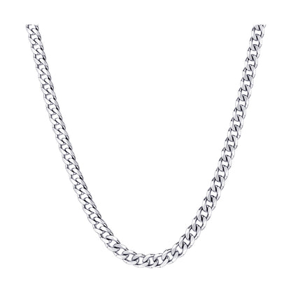 Bevelled Curb Diamond Cut Chain 5.40mm