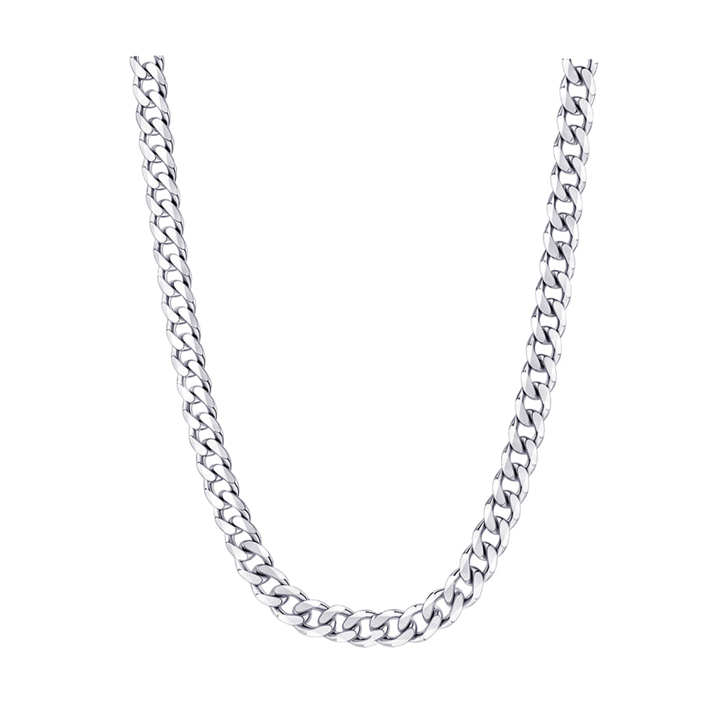 Bevelled Curb Diamond Cut Chain 6.20mm