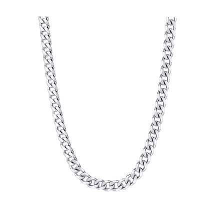 Bevelled Curb Diamond Cut Chain 6.20mm