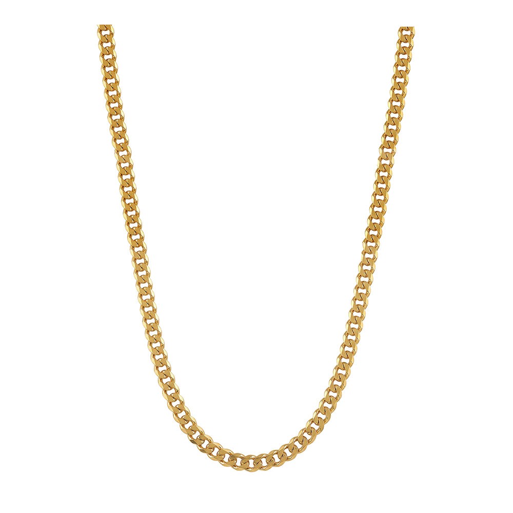 Bevelled Curb Diamond Cut Chain 2.10mm
