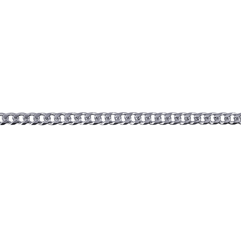 Bevelled Curb Diamond Cut Chain 3.0mm