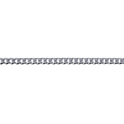 Bevelled Curb Diamond Cut Chain 3.0mm