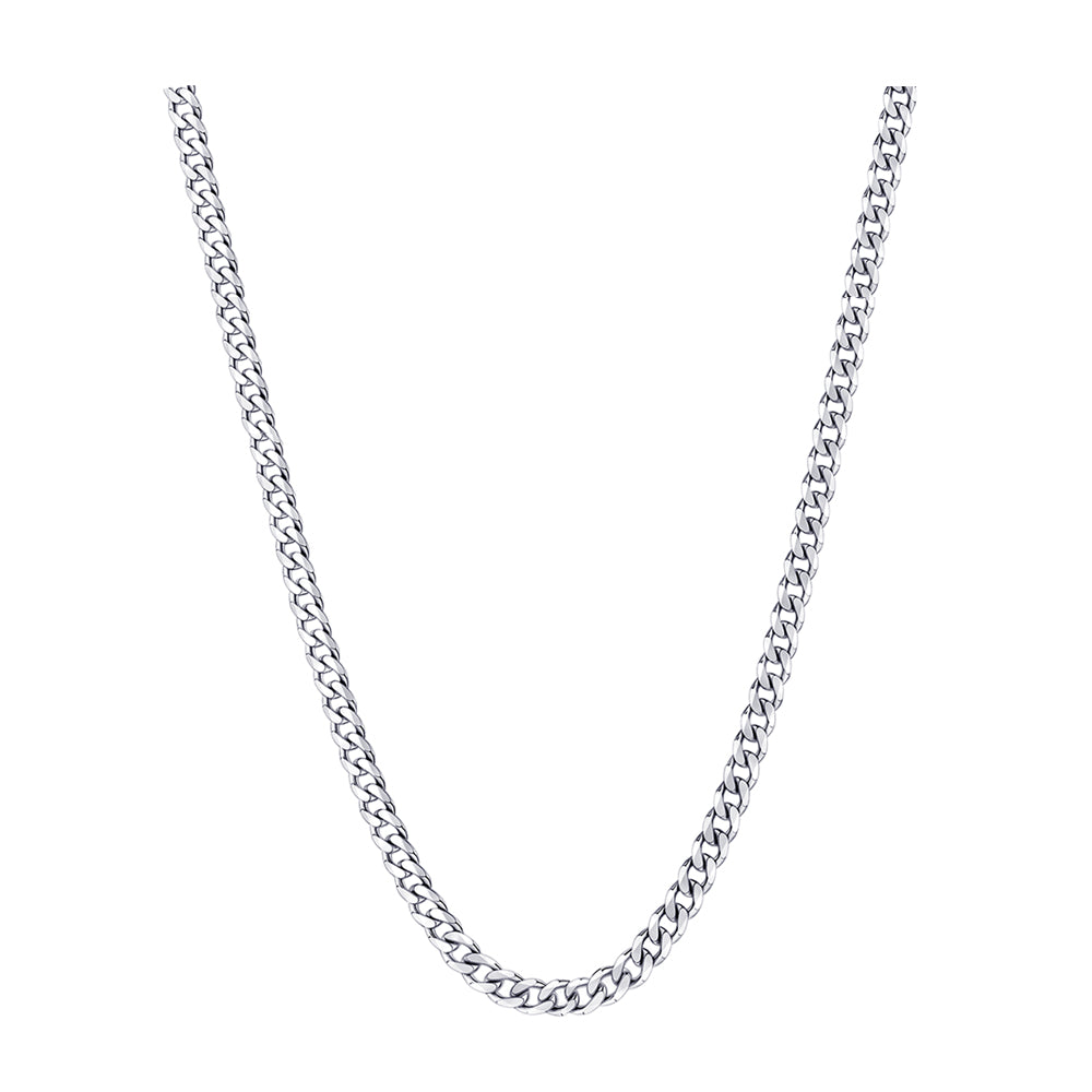 Bevelled Curb Diamond Cut Chain 3.0mm