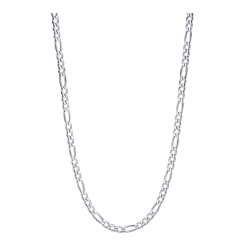 Bevelled Figaro Diamond Cut Chain 3.30mm