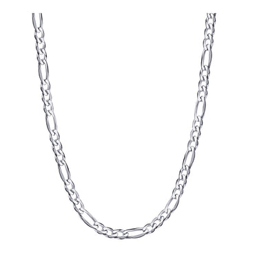 Bevelled Figaro Diamond Cut Chain 5.40mm