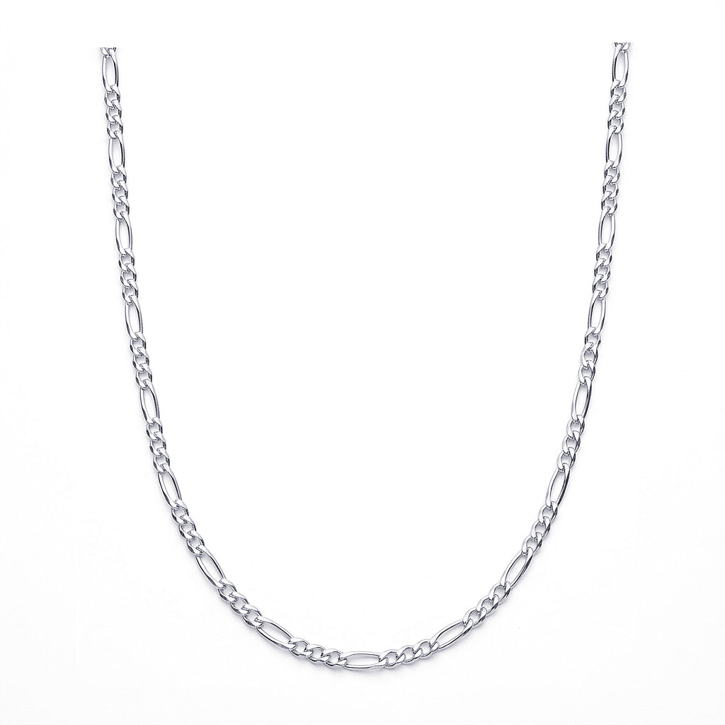 Bevelled Figaro Diamond Cut Chain 2.80mm