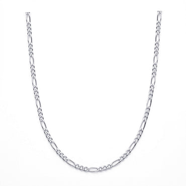 Bevelled Figaro Diamond Cut Chain 2.80mm
