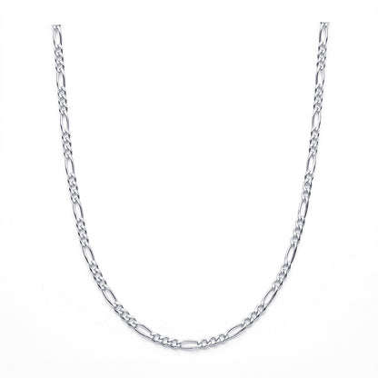 Bevelled Figaro Diamond Cut Chain 2.80mm