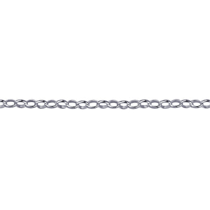 Oval Belcher Chain 1.50mm — Sterling Silver