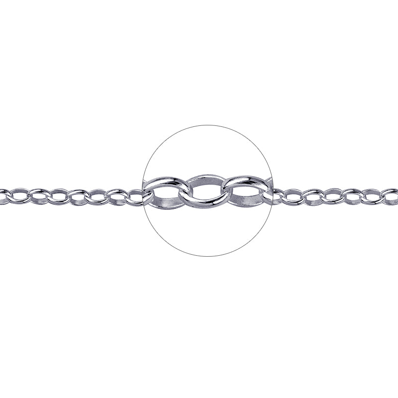 Oval Belcher Chain 1.50mm