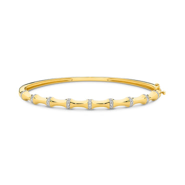 Bangle 9/18KT 8.4g/11.61g 0.34ct GH/SI