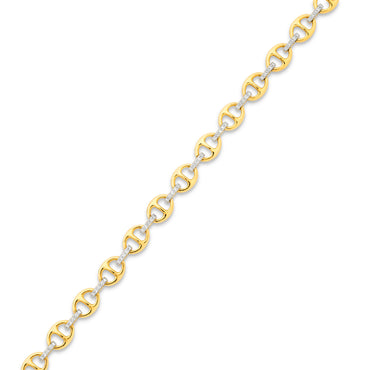 Bracelet 9KT 8.93g/18KT 11.91g 0.5ct GH/SI