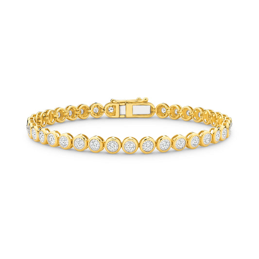 Bracelet 9KT 8.205g/18KT 10.94g 1.7ct GH/SI